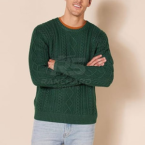 Men Fashion Knit <b>Sweater</b> Warm Comfortable Everyday Men Warm Knit <b>Pullover</b> <b>Sweater</b> Thick Winter Wear - Product Image 6