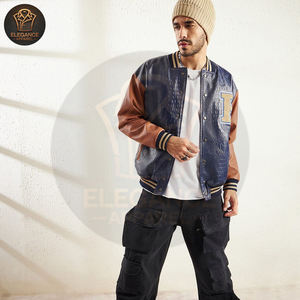 In Different Color <b>Make</b> <b>Your</b> <b>Own</b> Best Supplier OEM ODM Service Adult Winter Wear Custom Printed College Baseball Varsity Jacket - Product Image 4