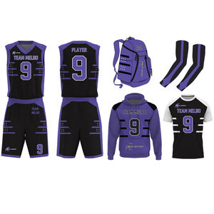 Tenues de basketball personnalisées par sublimation, vêtements de basketball, patch d'équipe, design tendance, ensemble de basketball personnalisé pour hommes - Product Image 5