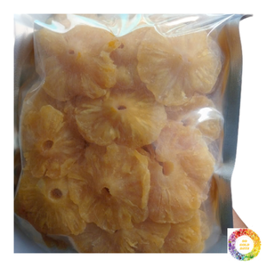 Vietnam en vrac fruits tropicaux séchés naturel jaune clair morceau d'ananas séché Texture douce goût légèrement acidulé pour l'expédition en vrac - Product Image 1