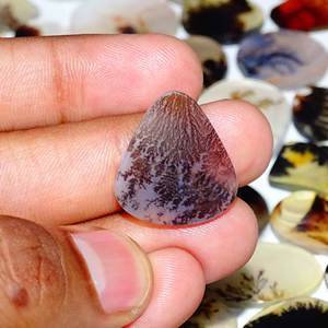 Shazar หินโมรา dendritic อัญมณี Cabochon หินอัญมณีรูปทรงผสมขายส่งและอัญมณีดีสำหรับใช้ทำเครื่องประดับ - Product Image 5