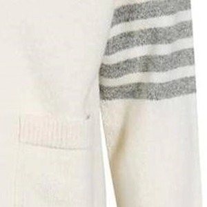 Pull en tricot à col en V unisexe de haute qualité, couleur unie, style scolaire automne-hiver, cardigan à boutons, design personnalisé pour femmes et hommes - Product Image 6