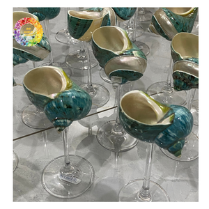 Verre à cocktail décoratif exotique fait à la main pour hôtels restaurants - Product Image 6