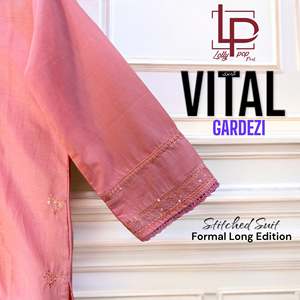 VITAL GARDEZI Salwar Kameez Édition Longue, Ensemble Long Cousu pour 2499 Rs/ - Product Image 3