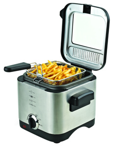 Friggitrice ad olio Tempur in acciaio inox 900W 1,5L (GSC 400035000) - Product Image 1