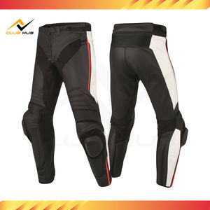 Pantalons de course moto en cuir d'hiver en gros, options personnalisables, ajustement parfait, doublure intérieure respirante, sécurité renforcée - Product Image 6