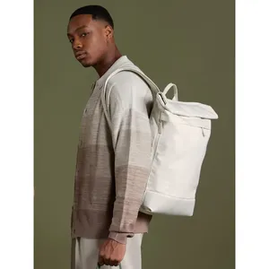 Zaino Roll-Top Simplicity in Materiale Riciclato, Gadget Sostenibili - Product Image 2