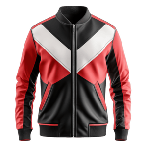Chaqueta Ligera de Invierno para Hombre, Estilo Letterman, Personalizada, con Cuello Alto y Logotipo Frontal, Transpirable y de Alta Calidad - Product Image 1
