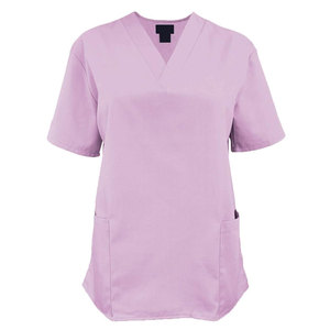 สครับทางการแพทย์ของผู้หญิงผ้าสครับทางการแพทย์สีทึบดีไซน์พิเศษสำหรับโรงพยาบาล - Product Image 5