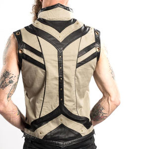 Chaleco de mezclilla ligero y personalizado de mejor diseño para hombres Lona transpirable y de secado rápido de alta calidad para ropa exterior de verano - Product Image 2