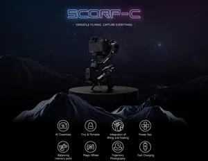 Estabilizador de cardán de 3 ejes FeiyuTech Feiyu SCORP-C, estabilizador de mano para cámaras DSLR y sin espejo, estabilizador de cardán para cámara - Product Image 2