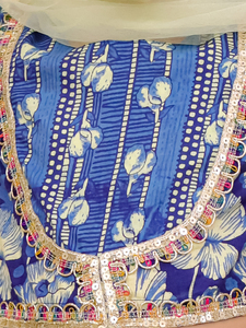 Magnifique Lahenga Choli en coton indien pour enfants, Ghagra Choli de créateur traditionnel pour filles, robe de fête - Product Image 2