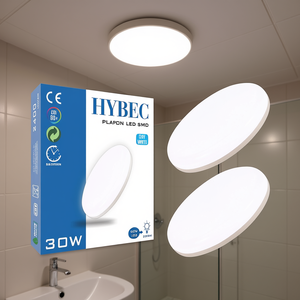 30W Circular LED Ceiling <b>Light</b> <b>for</b> <b>Bathroom</b> 185 mm - Product Image 3