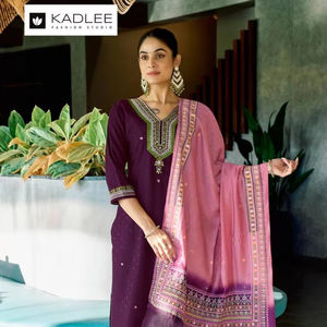 คอลเลกชันด้านล่าง kurti การทอผ้าวิสคอสแบบพรีเมี่ยมแคตตาล็อกเต็มรูปแบบของชุดปาร์ตี้อินเดียและปากีสถานราคาขายส่ง - Product Image 1