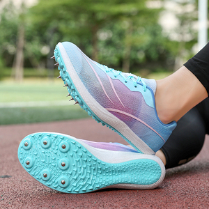Zapatillas de <span class=keywords><strong>Atletismo</strong></span> Unisex para Salto de Longitud, Personalizadas al por Mayor, Profesionales, Duraderas, Transpirables y Ligeras - Product Image 5