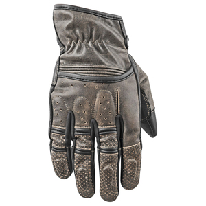 Gants de moto de course d'été pour hommes Gants de motard en cuir coupe-vent Sports de plein air Moto tout-terrain Protection imperméable - Product Image 3