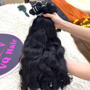 การต่อผมดิบเวียดนามคุณภาพสูง, VIP Virgin one Donnor ขายส่งผมจํานวนมาก, สีที่กําหนดเอง - Product Image 1