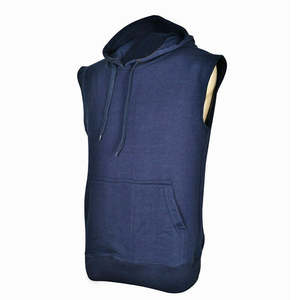 Ropa de Hombre de Buena Calidad, Color Sólido, Estilo Casual, Diseño Personalizado, Sudaderas sin Mangas Lisas - Product Image 2