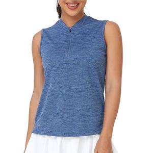 Index <b>Women</b> Sleeveless <b>Polo</b> <b>Shirt</b> <b>Black</b> Quick Dry Knitted Casual Sportswear - Product Image 5