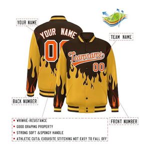 Béisbol logotipo personalizado béisbol Varsity chaquetas hombres moda Varsity chaqueta manga larga chaqueta entrada deportes - Product Image 2