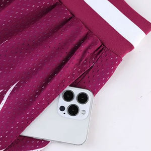 Pantalones cortos de baloncesto para hombre, ropa deportiva sublimada de malla de alta calidad con logotipo privado personalizado - Product Image 3