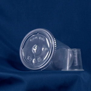 Gobelets en plastique PP jetables à paroi unique personnalisables de 16oz 95mm pour boissons froides, thé à bulles, jus, café, emballage transparent - Product Image 4