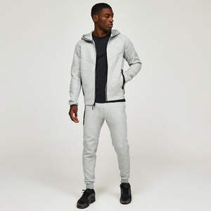 ชุดวอร์มผ้าขนแกะสำหรับทั้งชายและหญิงชุดวิ่งมีฮู้ดแบบซิปมี100% หนักใหม่ล่าสุด - Product Image 1