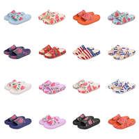 Sandales d'été BreezeStep Cloud Foam antidérapantes pour femmes/hommes, pantoufles personnalisées avec des tongs confortables en EVA pour la maison
