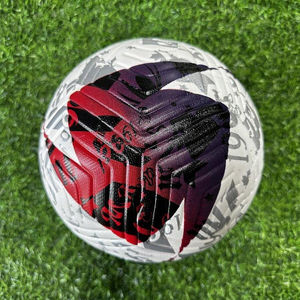 Equipo jugando diseño personalizado impresión Logo balón de fútbol hecho a medida mejor calidad promocional balón de fútbol - Product Image 2