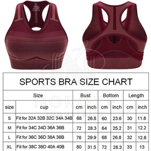 Sujetador deportivo para mujer de la mejor calidad recién llegado al mejor precio Sujetador deportivo para gimnasio y yoga sin costuras - Product Image 6