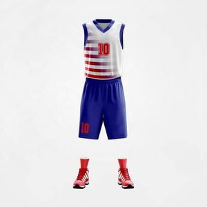 Uniforme de basket-ball décontracté en plein air respirant à séchage rapide 2025 nouveaux uniformes de basket-ball personnalisés porter - Product Image 6