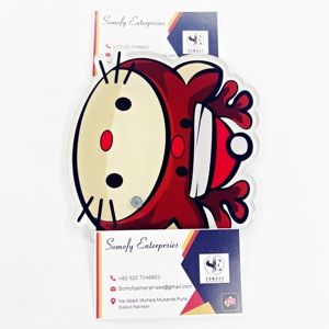 Azulejos de extensión de pestañas acrílicas Hello Kitty de Navidad personalizados logotipo sostenible de moda pequeño MOQ herramientas de pestañas de plástico - Product Image 5