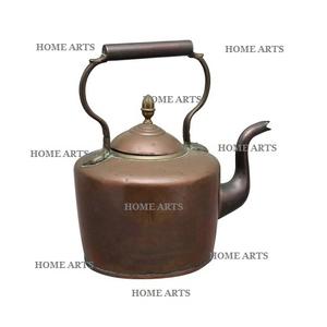 Théière Ronde de Taille Personnalisée de Qualité Supérieure en Cuivre avec Poignée par Home Arts - Product Image 4
