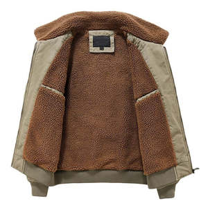 Blouson bomber coupe décontractée, tissu doux, léger, fermeture éclair intégrale, confort optimal pour les tenues décontractées, les sorties en plein air et l'usage quotidien - Product Image 4