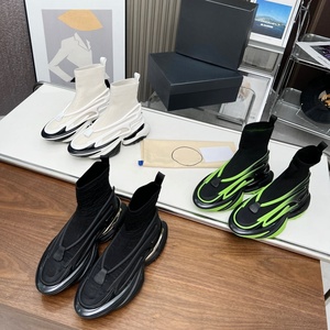 Zapatillas Deportivas de Piel Auténtica de Alta Calidad, Diseño Clásico de Balmainer, para Hombre, a la Moda, para Baloncesto, Skateboard, Entrenamiento, Zapatos de Lujo - Product Image 1