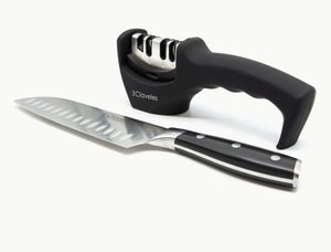 Affilacoltelli a 4 fasi, 25 cm. (3 Claveles 09432) - Product Image 1