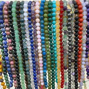 Meilleur prix vrac en vrac rouge/rose/jaune/noir/blanc cristal Lampwork & perles de verre pour la fabrication de bijoux - Product Image 4