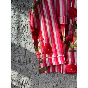 Nieuwkomer Puur Katoenen Slaapkleding Nachtkleding Handblock Bedrukt Alle Maten Vrouw Sexy Korte En Lange Pyjama 'S Set - Product Image 5