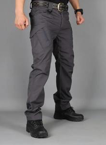 Pantalon cargo pour homme, nouvelle collection hiver 2023, décontracté, taille mi-haute, séchage rapide, respirant, écologique, multi-poches, fermeture à cordon - Product Image 5