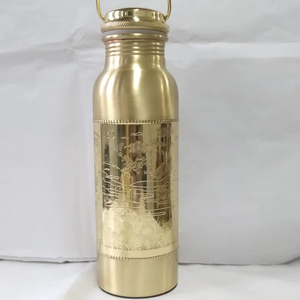 Bouteille de cuivre bouteille de Cuivre Cuivre-Drinkware - Product Image 1