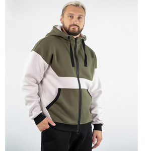 Nouveaux sweats à capuche US confortables à fermeture éclair intégrale pour adultes, design unique avec fermeture éclair, vêtements d'hiver en polaire, tailles L - Product Image 2