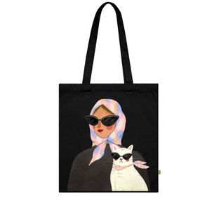 Vente en gros de logo personnalisé, sac cabas pour femmes, sac de voyage et de shopping en néoprène, sacs à bandoulière pour femmes - Product Image 6