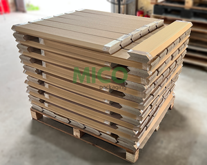 <b>Corner</b> Protector V-shape Paper Vietnam Wholesale for Protective Packaging Eco Reusable Custom White/brown Kraft Paper Paperboard - Product Image 6