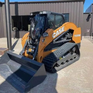 2022 TV370B Minicargadora de alto rendimiento cargadora de oruga compacta para construcción agricultura cargadora de orugas motor central - Product Image 1