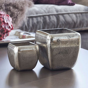 Vase en métal aluminium de qualité supérieure au design exclusif avec base en métal pour la décoration de table de mariage, décoration de table de fête - Product Image 3