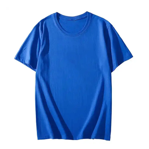เสื้อยืดแขนสั้นผ้าฝ้าย100% ระบายอากาศได้ดีแห้งเร็วสำหรับผู้ชายฤดูร้อนกลางแจ้งน้ำหนักเบา - Product Image 4