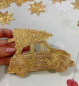 Decoración del hogar Adornos navideños Campana grande Campanas artesanales de metal para envolver regalos Decoración del hogar - Product Image 6