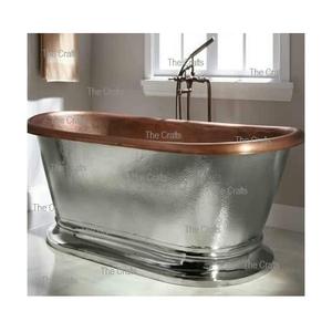 Bañera de aluminio de color plateado con bañera de Calidad exclusiva para accesorios de Baño Para el hogar y el Hotel - Product Image 2