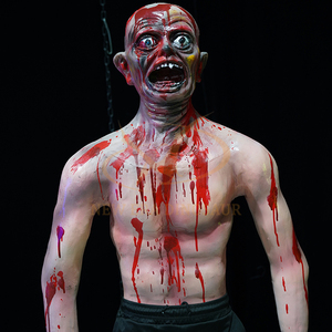 Simulations d'horreur de fantôme de terreur de zombie d'animatronique d'intérieur pour le centre commercial simulé d'animatronique de parc d'attractions de maison hantée - Product Image 3