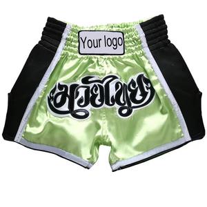Shorts de combat Muay Thai MMA unisexes pour adultes avec logo personnalisé en gros - Vêtements d'arts martiaux de haute qualité personnalisables - Product Image 2